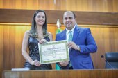 Alepi presta homenagem à delegada Eliane Sanches