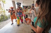 Campanha educativa de carnaval anima manhã na Alepi   