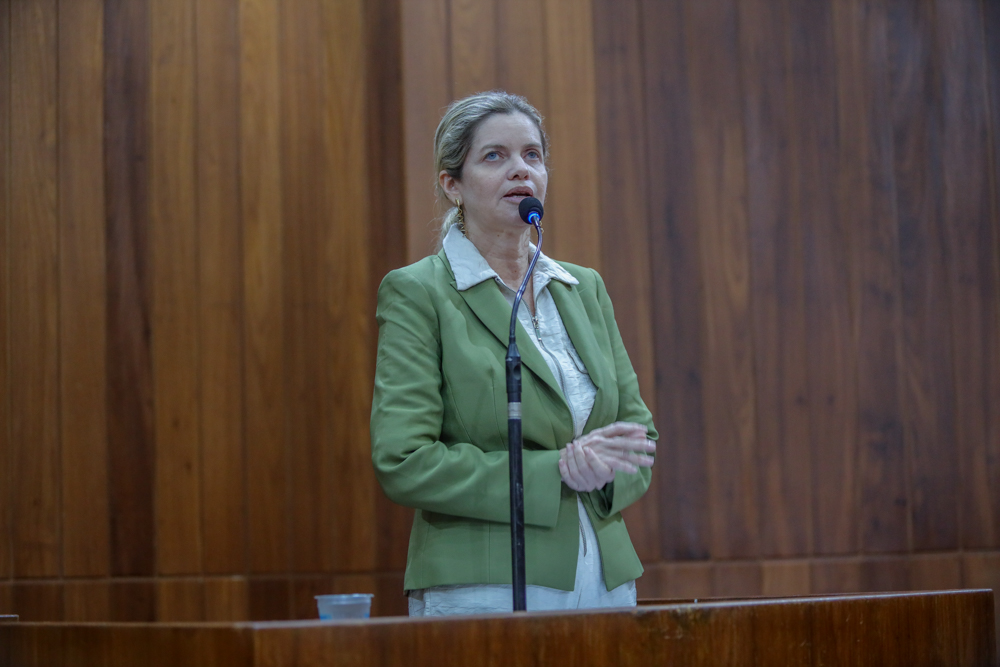 Gracinha Mão Santa apresenta projeto que regulamenta audiências públicas   