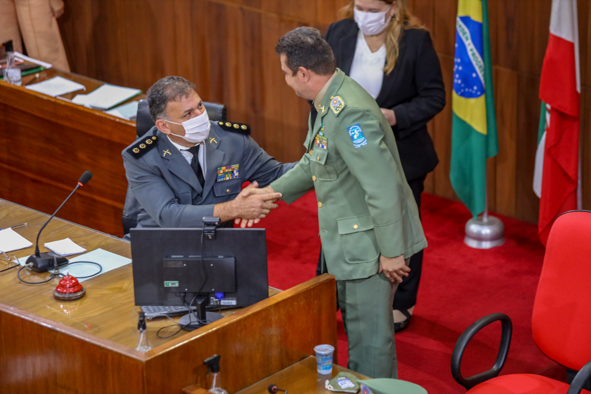 Polícia Militar homenageada em sessão solene pelos seus 187 anos 