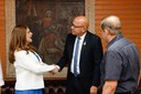 Presidente da Alepi recebe reitora eleita da UFPI