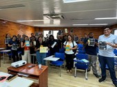 Servidores participam de roda de conversa sobre abuso sexual