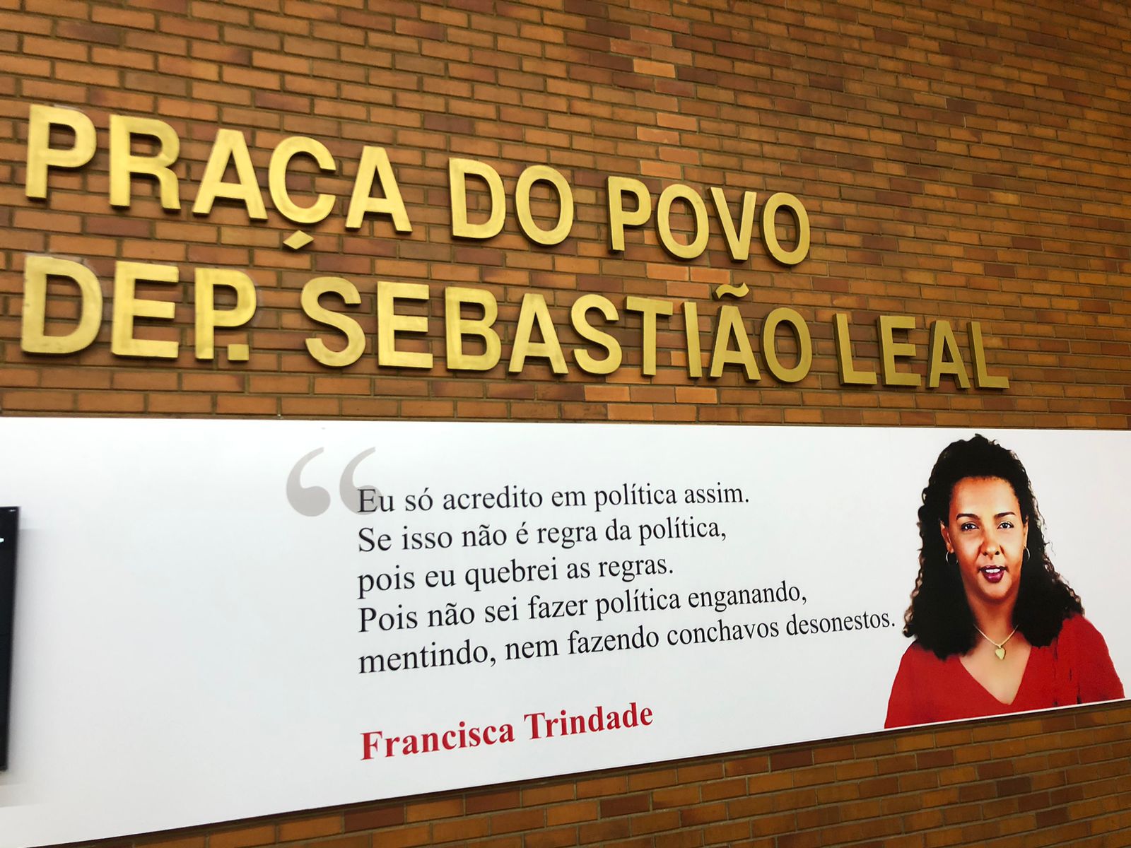 Sessão solene homenageia Francisca Trindade