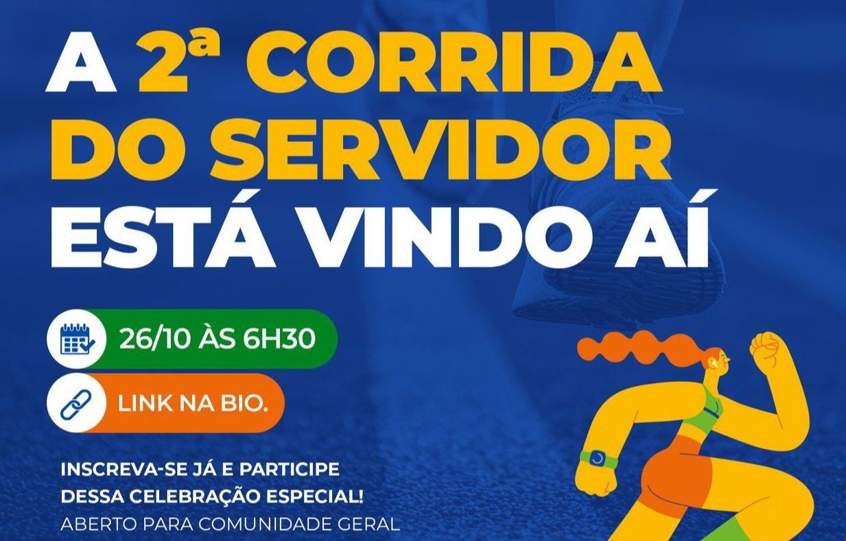 Abertas inscrições para a 2ª Corrida do Servidor