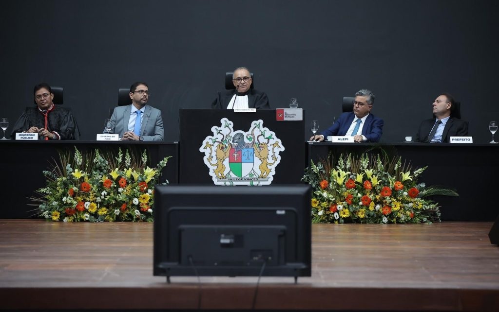 Abertura do Ano Judiciário: presidente do TJPI apresenta diretrizes para o biênio 2025/2026