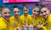 Brasileiras levam prata em etapa da Copa do Mundo de Ginástica Rítmica