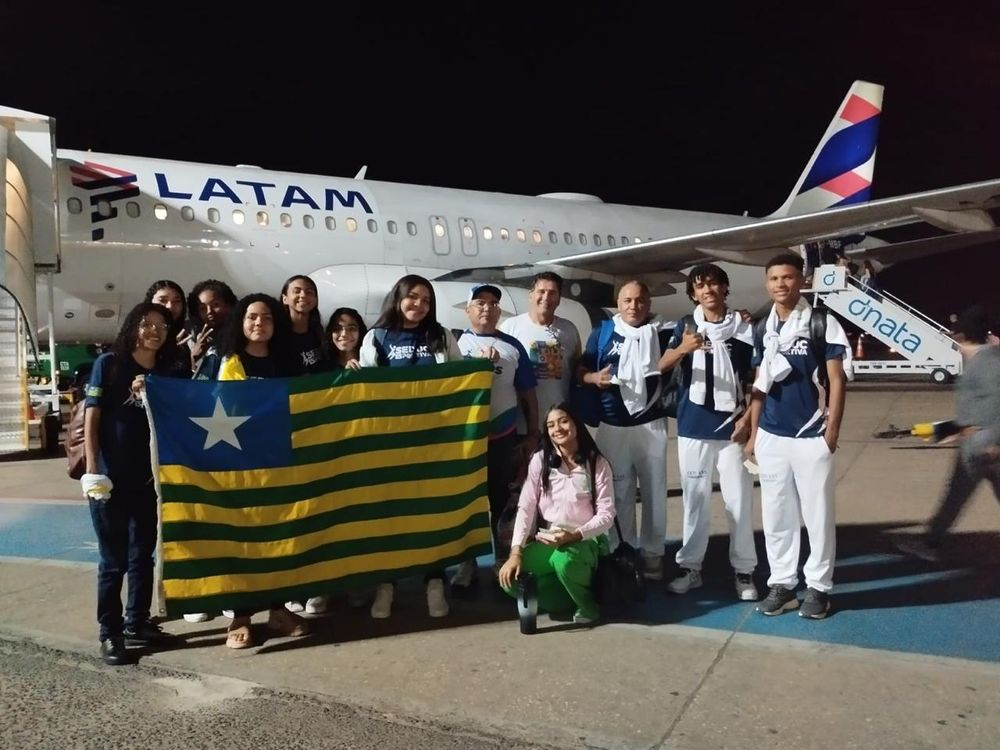 Delegação piauiense viaja para Brasília e disputa Campeonato Brasileiro de Futsal Sub-17