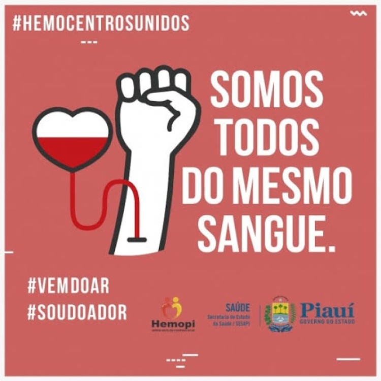 Hemopi promove Semana do Doador