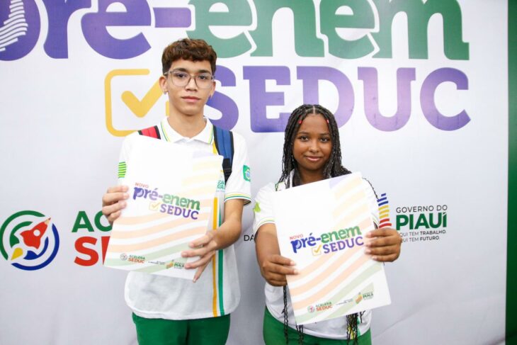 Lançamento do Novo Pré-Enem Seduc movimenta estudantes de Teresina com game interativo