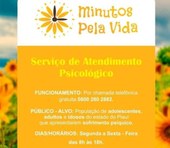 Minutos pela Vida: serviço de escuta qualificada realiza em média 60 atendimentos por mês