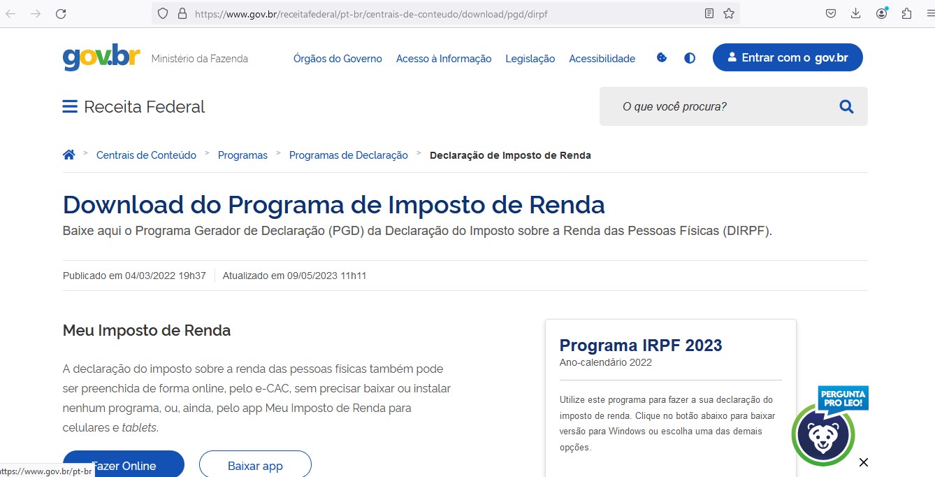 Prazo para entrega do Imposto de Renda 2023 termina dia 31