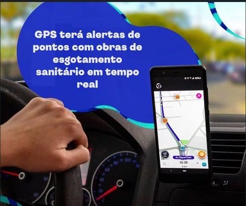 Teresinenses podem usar aplicativo GPS para obter alertas de pontos com obras de esgotamento sanitário em tempo real