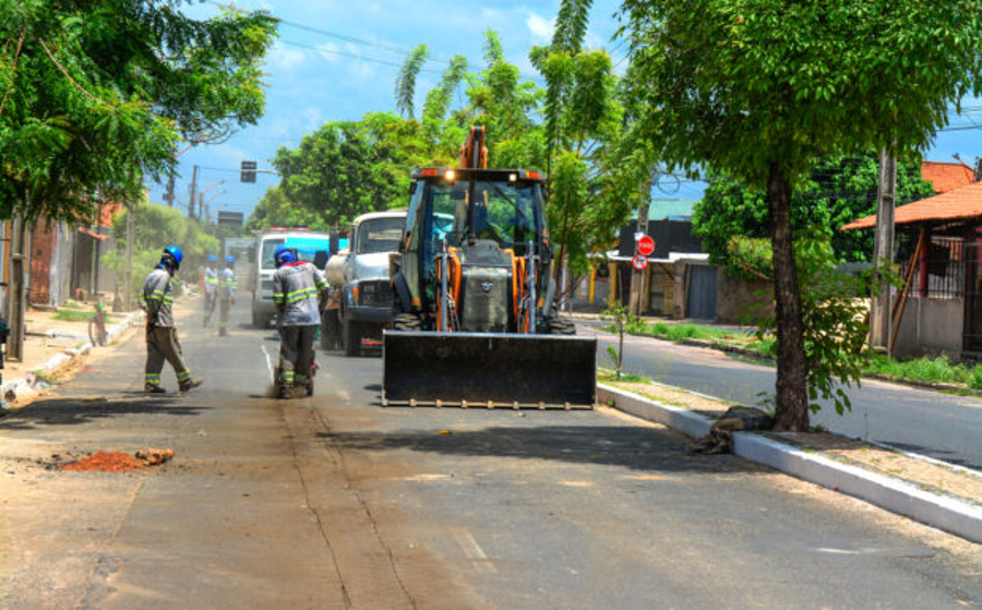 Águas de Teresina investe R$ 23 milhões em obras para ampliar coleta de esgoto em Teresina