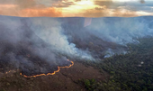 Brasil concentra 76% dos incêndios na América do Sul