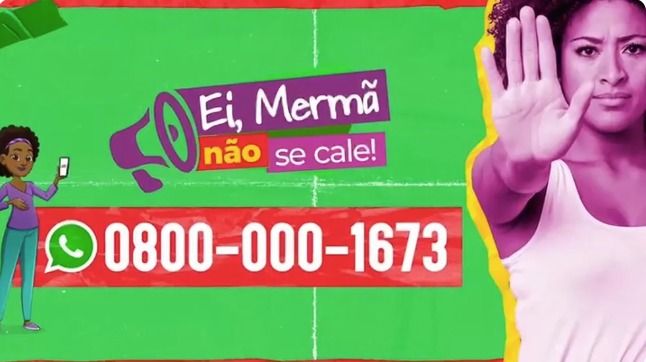 Campanha “Ei Mermã, Não se Cale” e 190 registram aumento no número de denúncias