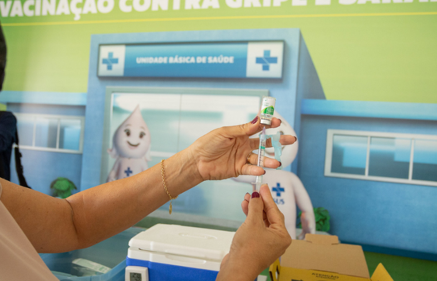 Campanha de vacinação contra gripe e sarampo entra na última semana com adesão abaixo de 35%