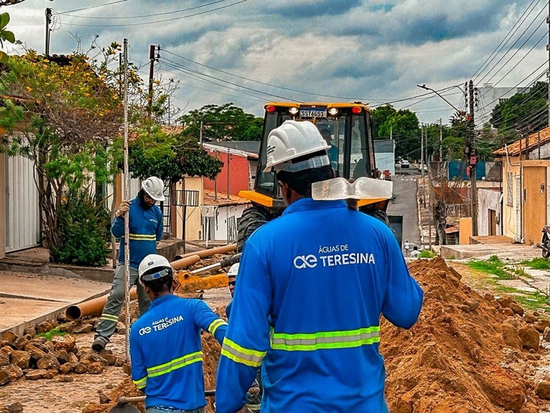 Esgotamento sanitário: obras atingem 100 km de rede coletora