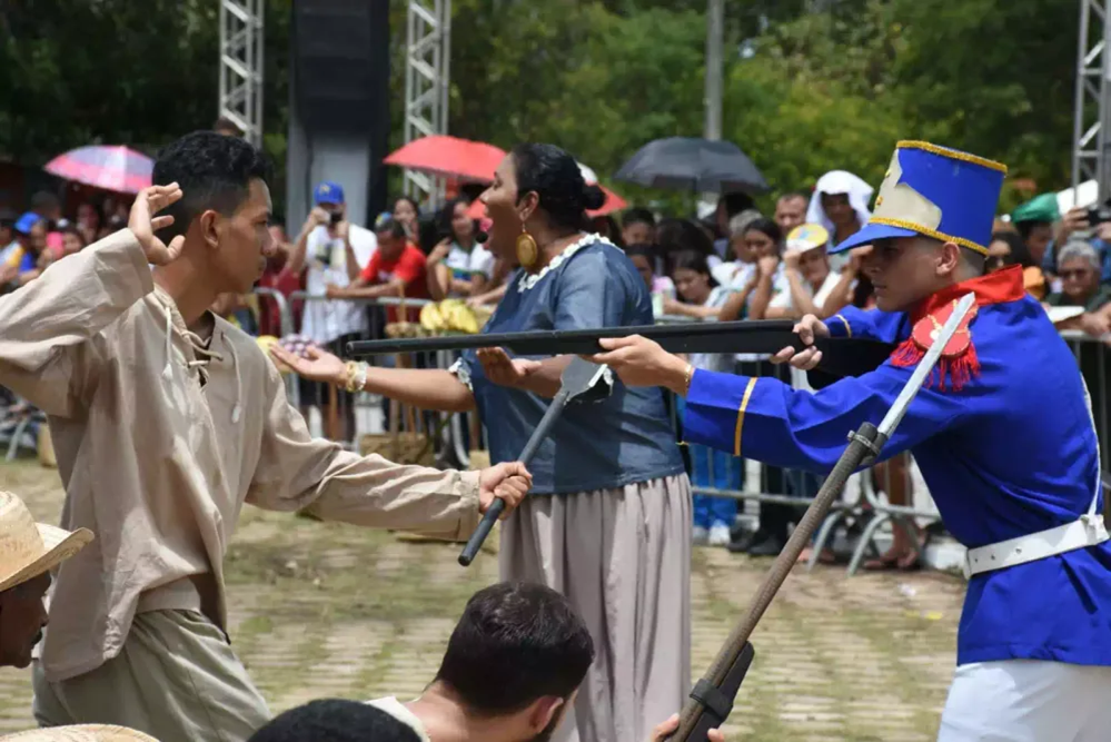 Espetáculo da Batalha do Jenipapo traz o protagonismo negro na luta pela Independência