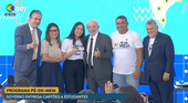 Estudante piauiense participa do anúncio do pagamento da 1ª parcela do Pé-de-Meia