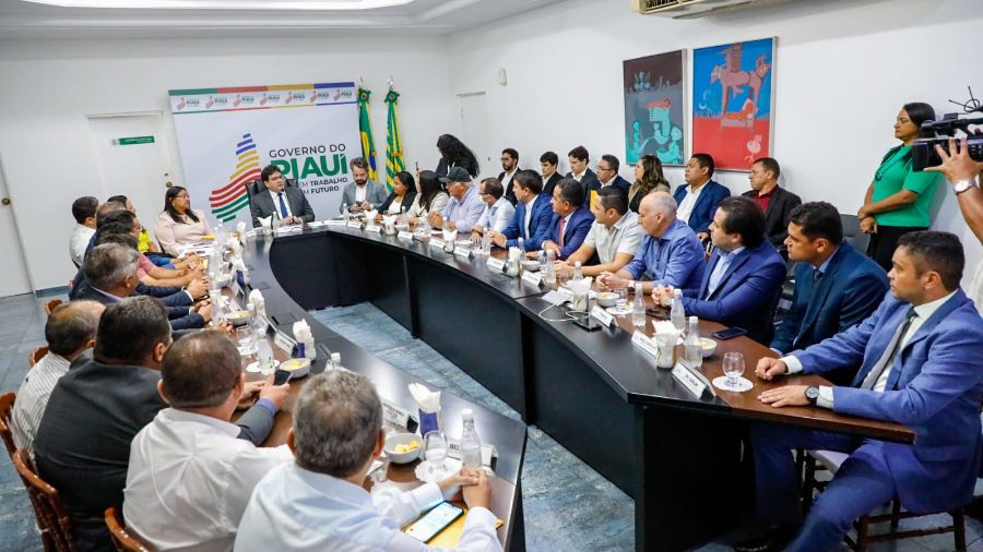 Fonteles realiza 6ª reunião com prefeitos para ouvir demandas