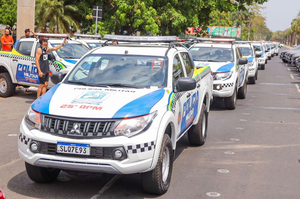 Governador entrega 200 viaturas para a Polícia Militar