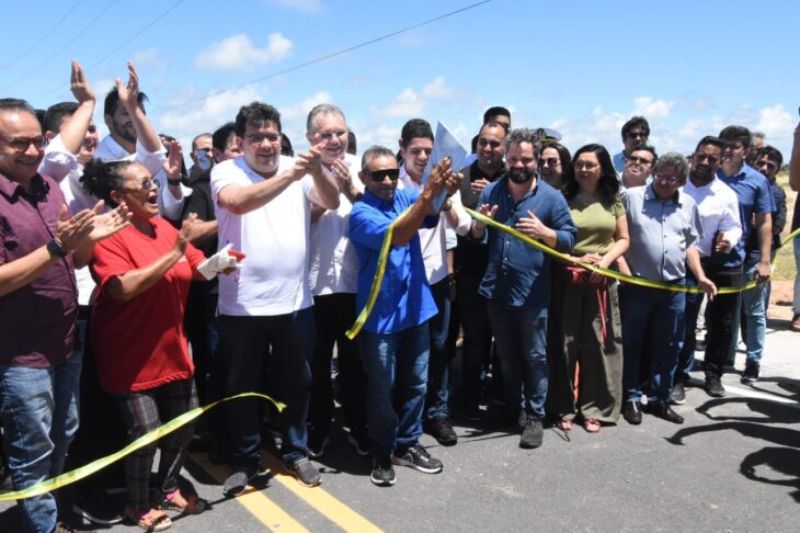 Inauguradas obras de pavimentação asfáltica da PI-116