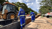 Obras de esgotamento sanitário ocorrem em 12 regiões de Teresina