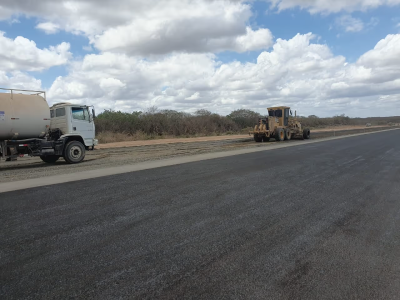 Obras do Aeroporto de Barra Grande estão em fase de conclusão