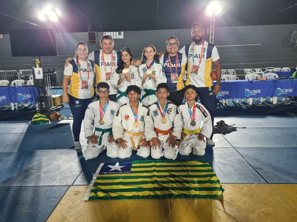 Piauí conquista 5 medalhas de ouro no 1° dia dos JEBs