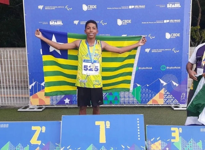 Piauí conquista ouro nas Paralimpíadas Escolares