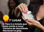 Piauí lidera emissões da Nova Carteira de Identidade Nacional no país