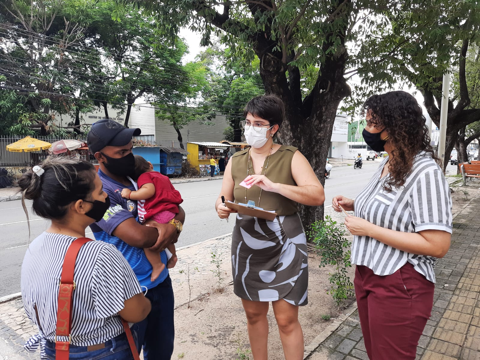 Prefeitura de Teresina expõe dados de mobilidade em ação urbanística na avenida Frei Serafim