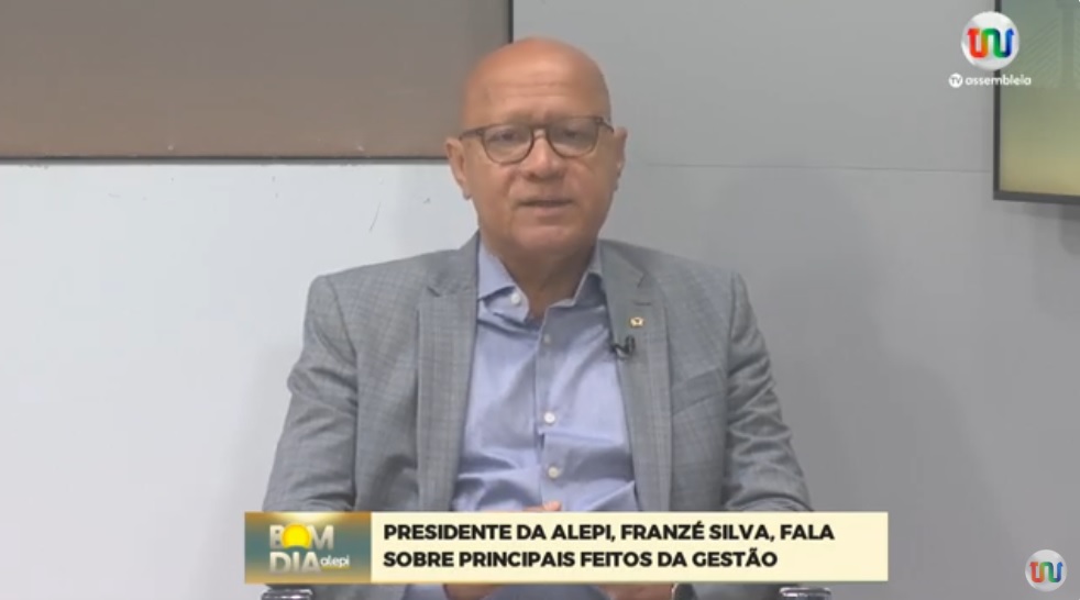 Presidente da Alepi destaca realizações de sua gestão em entrevista ao Bom Dia Assembleia