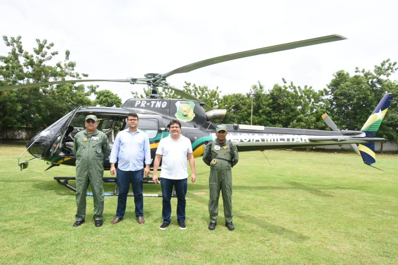 Rafael anuncia ampliação de helicópteros para segurança