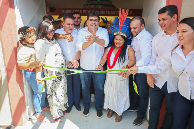 Rafael inaugura museu indígena em Lagoa do São Francisco