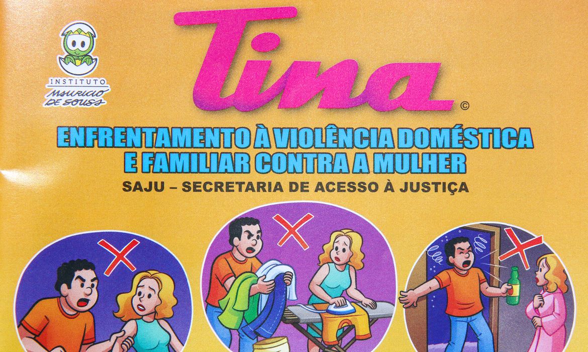 Revista orienta sobre violência doméstica contra mulher