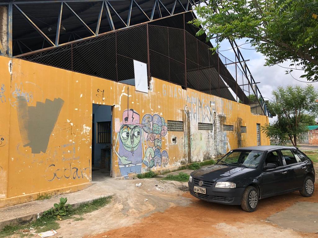 SAAD Norte retoma obras no Ginásio Poliesportivo Pato Preto, no Mocambinho