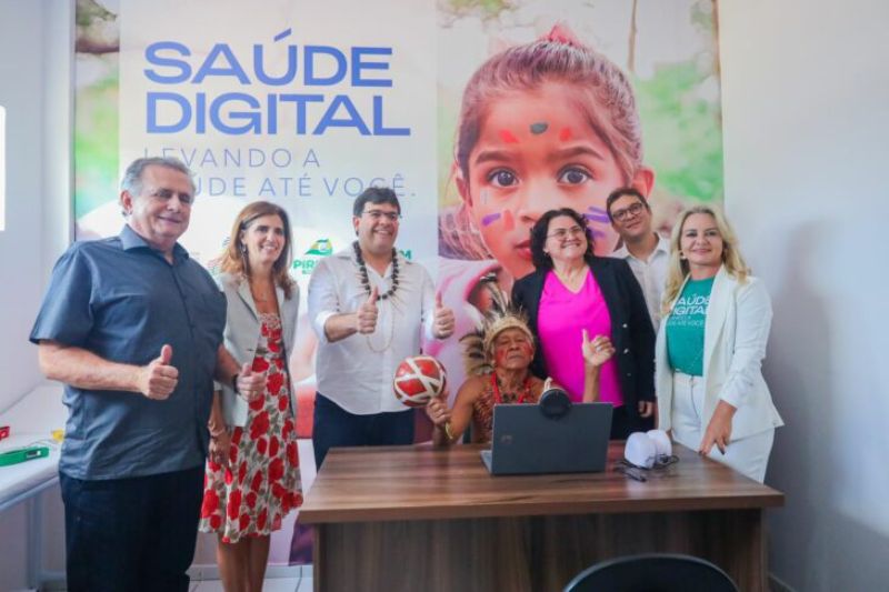 Saúde Digital: representante de ministério aprova projeto do Piauí