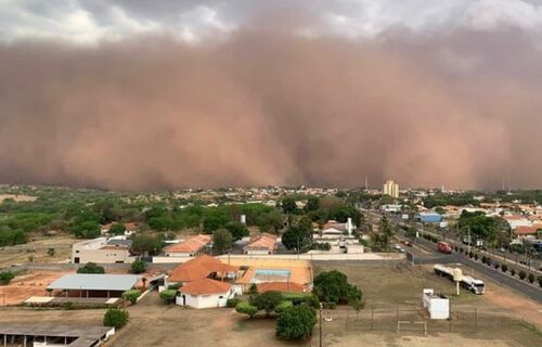 Tempestades de areia: previsão aponta possibilidade do fenômeno atingir Tocantins e Bahia