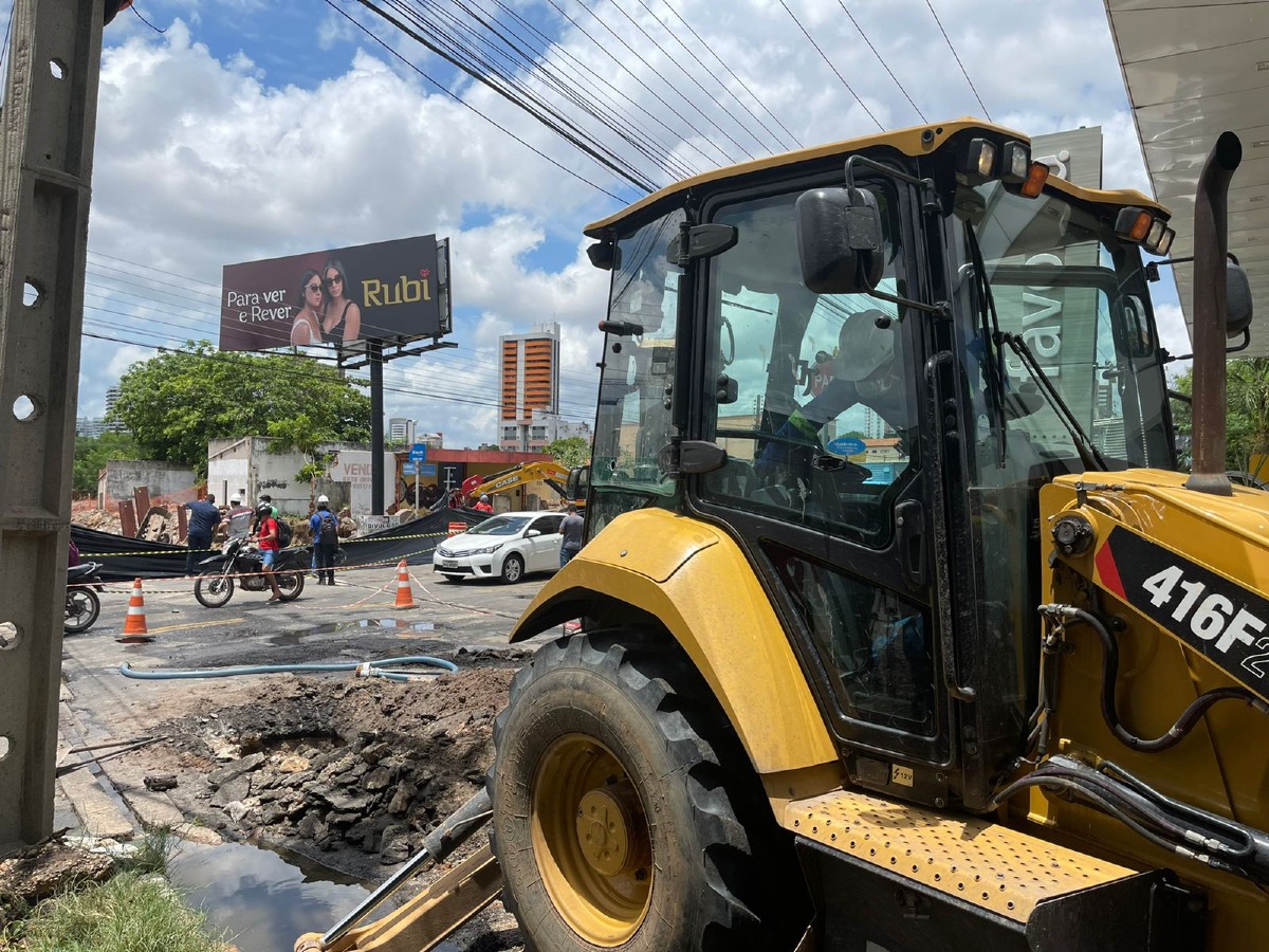 Trecho da avenida Homero Castelo Branco está parcialmente interditado