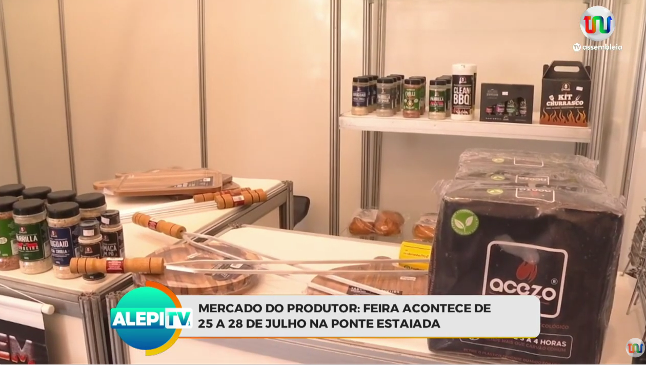 Tudo pronto para o evento Mercado do Produtor em Teresina