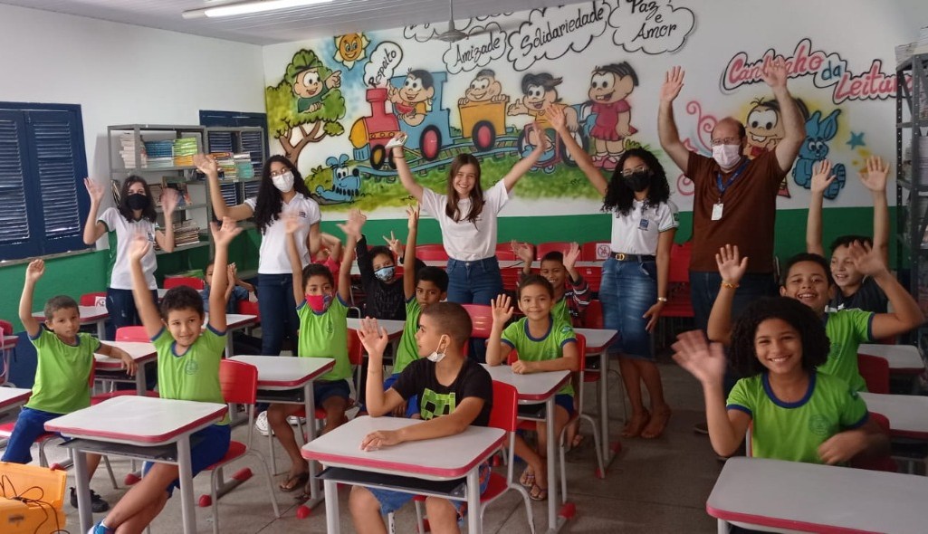 UFPI apresenta em escolas projeto de produção de alimentos